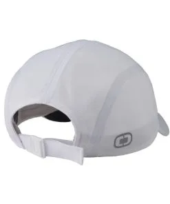 OGIO® ENDURANCE Stride Mesh Cap -Fairway Woods Soldes Magasin OE653 white flat back GA20 64088.1673366081