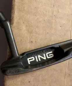 Used Right Handed Black Ping Scottsdale Anser 35.5″ Putter Steel Golf Club