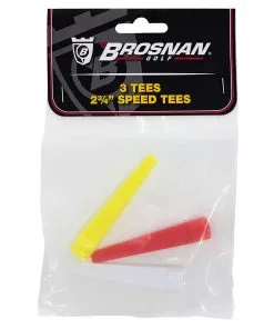 Brosnan Golf Brosnan Speed Tees - Assorted (3 Pack)