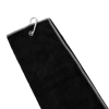 Brosnan Golf Brosnan Microfibre Trifold Towel [BLACK] -Fairway Woods Soldes Magasin TOBG114 0571507703