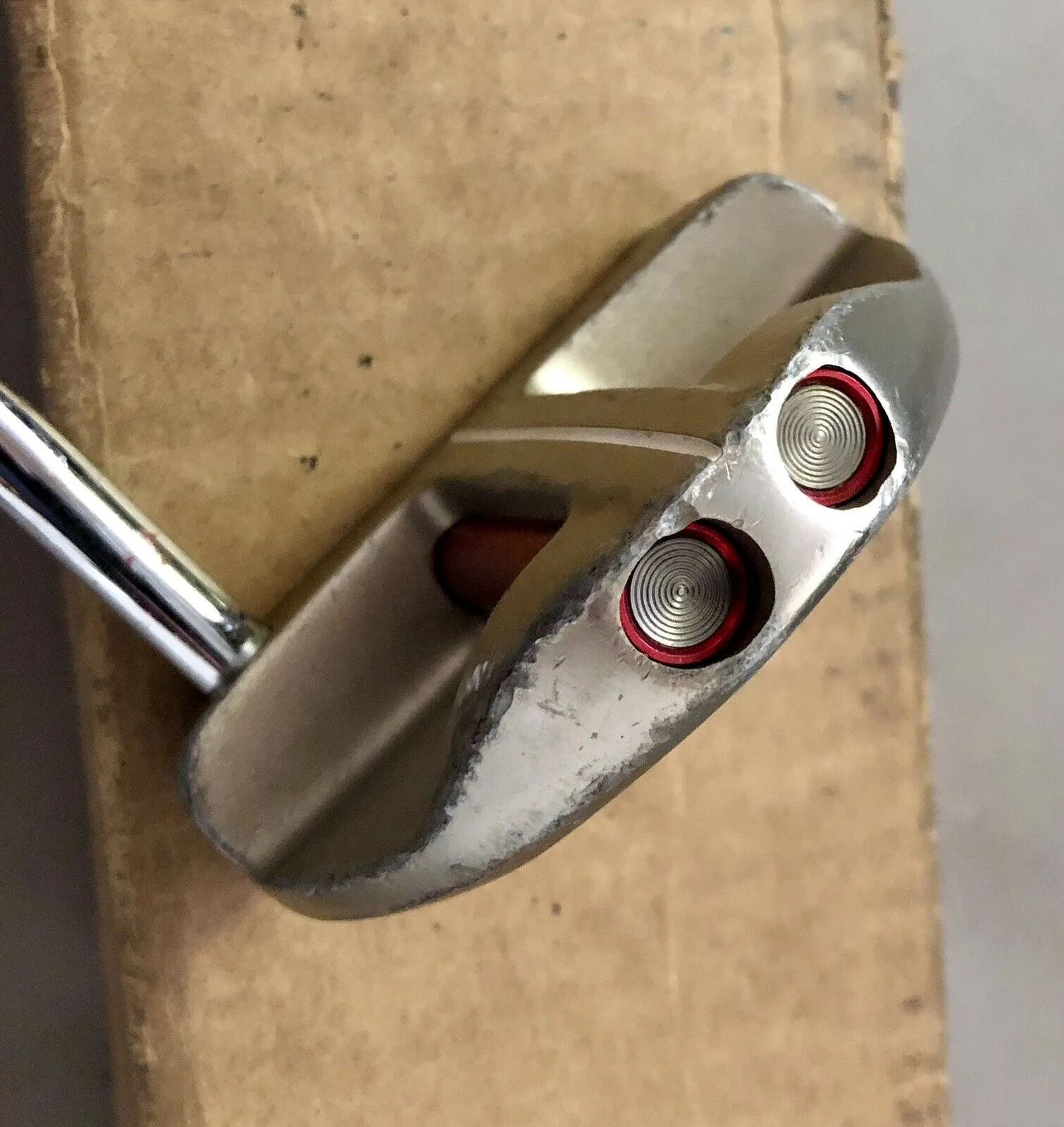 Used Right Handed TaylorMade Rossa Mezza Monza 34″ Putter Steel Golf Club 8 Used Right Handed TaylorMade Rossa Mezza Monza 34″ Putter Steel Golf Club - Image 6