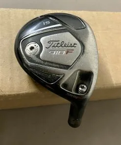 Used Right Handed Titleist 910F Fairway 3 Wood 15* HEAD ONLY Golf Club
