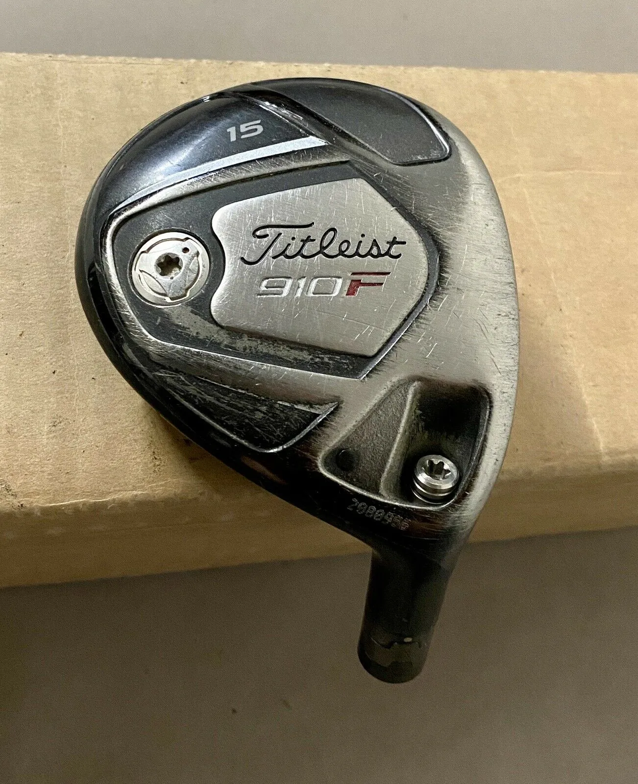 Used Right Handed Titleist 910F Fairway 3 Wood 15* HEAD ONLY Golf Club 3 Used Right Handed Titleist 910F Fairway 3 Wood 15* HEAD ONLY Golf Club