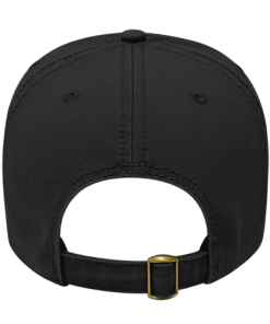 Hicke Golf Brand Relaxed Golf Cap -Fairway Woods Soldes Magasin i1002 blank black back 500px 73590.1640960436
